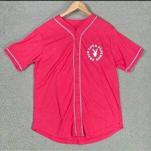 Playboy pinkButton-Up Shirt
